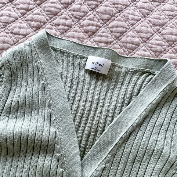 Wilfred Adore Cardigan in Mint Green - Picture 2 of 3